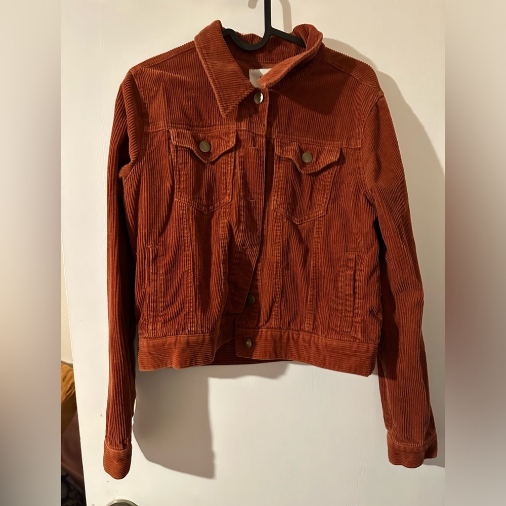 Cropped Corduroy jacket
